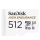 Nośnik pamięci SANDISK MicroSDXC 512GB 100MB/s SDSQQNR-512G-GN6IA